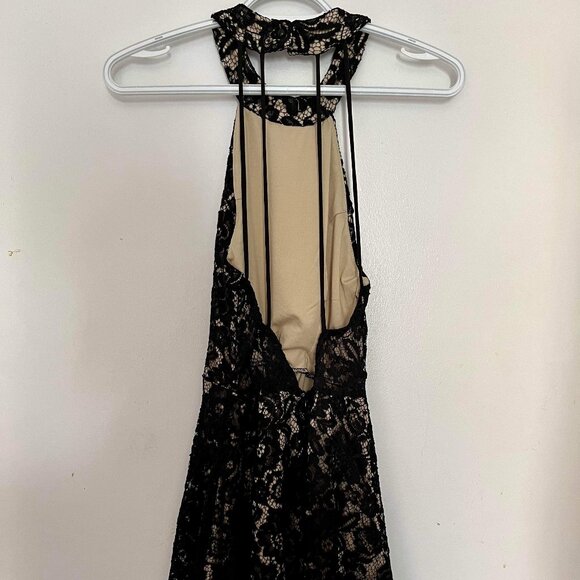 REVAMPED - Black Lace Dress - Picture 4 of 8